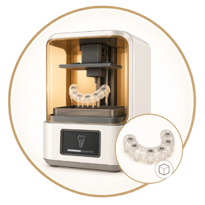 3D Guided Surgery Preparation 